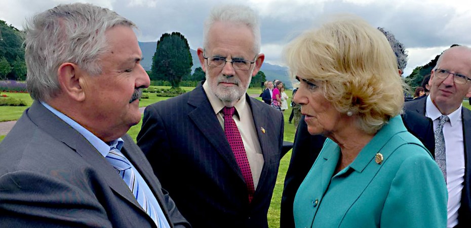 Speaking with Camilla Parker Bowles