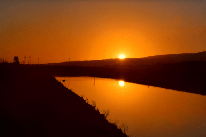 Sunrise at the Lockgate